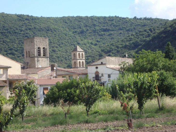 Villemagne-l'Argentière (34600) vue du village