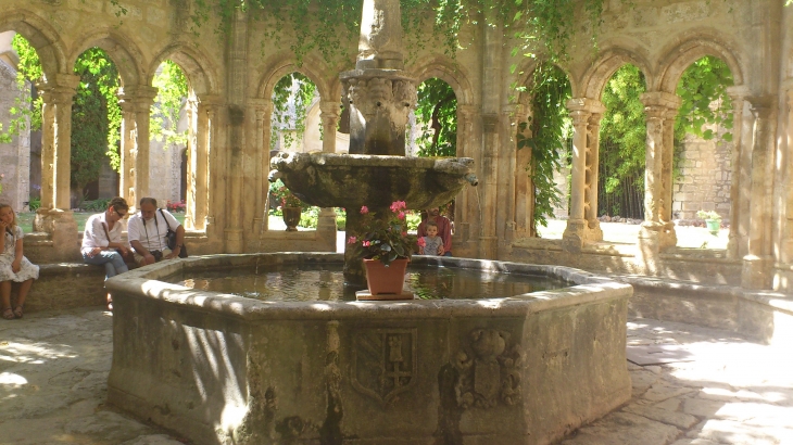 Fontaine abbaye de Valmagne - Villeveyrac