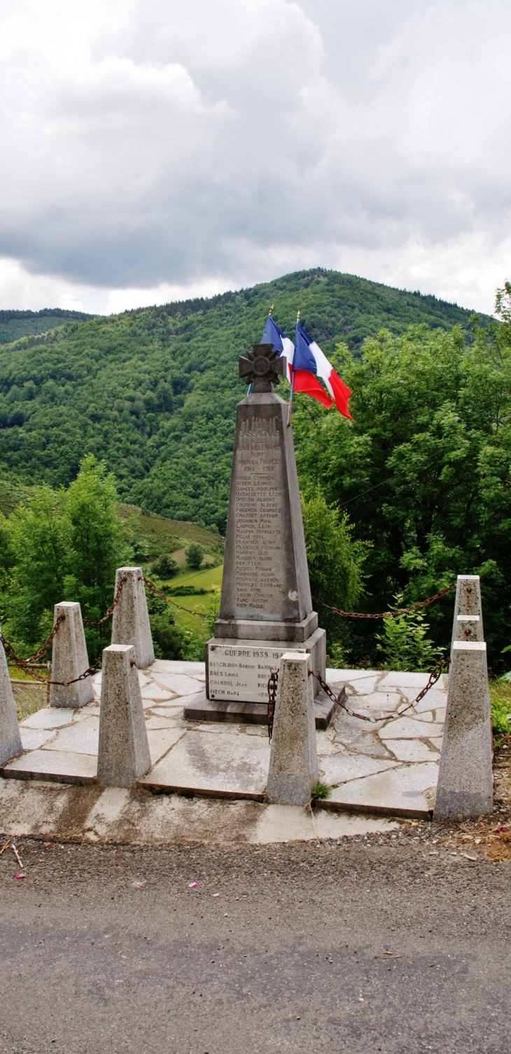Monument aux Morts - Cassagnas