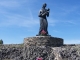 éminence basaltique de Cheylaret, statue de Marie d'Aubrac 