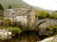 Le Pont de Montvert sur le Tarn. Vue sur le Beffroi.