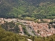 Panorama d'Amélie-les-Bains vue de Palalda