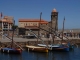 barques catalanes et l'église