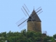 Collioure. Le moulin de la colline de Pams. 