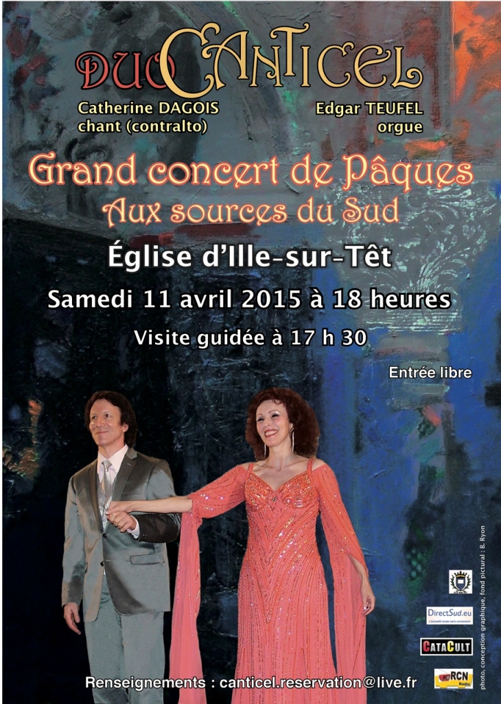 Grand Concert de Pâques avec Canticel a l'église d'Ille sur TêtBallade » de concerts découvertes - Ille-sur-Têt