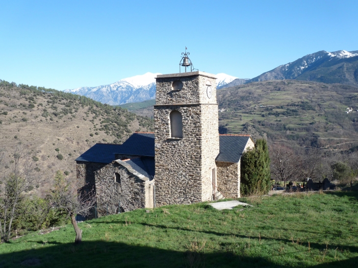 L'église romane - Oreilla