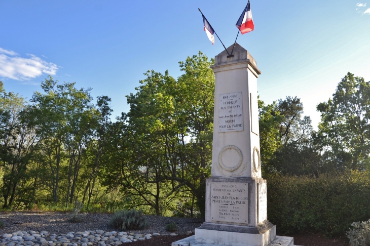 Monument aux Morts - Saint-Jean-Pla-de-Corts