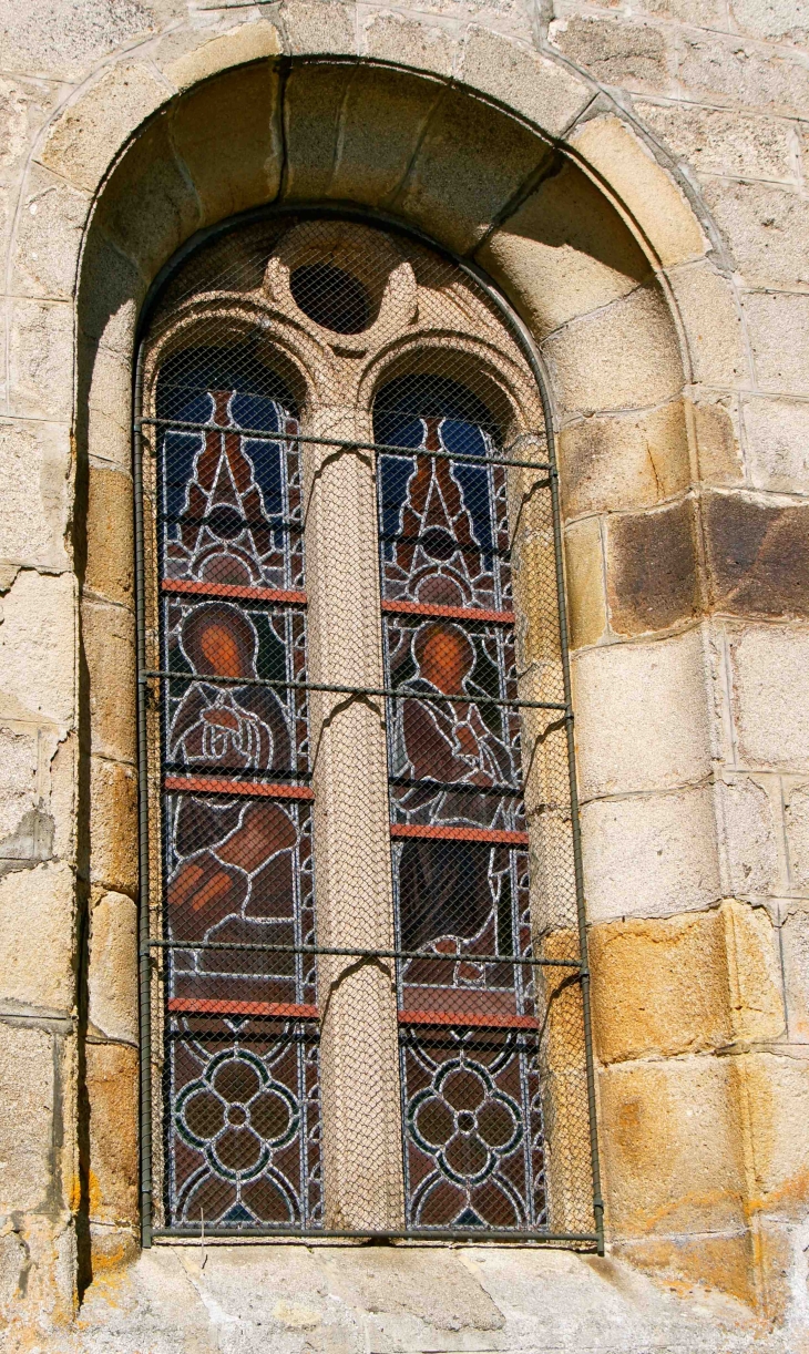 Vitrail de l'église Saint-Martin-de-Tours. - Aix