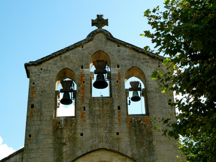 Clocher Mur de l'église Abbatiale Saint-Etienne - Aubazines