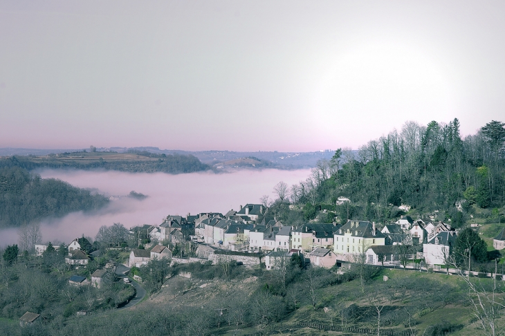 Vue générale d'Ayen