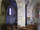 Du transept,la chapelle nord. Eglise de Saint-Eutrope.