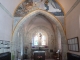 La nef vers le choeur de la chapelle Notre Dame du pont du salut.