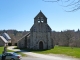 Façade occidentale de l'église.