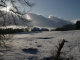 Promenade autour de Goulles das la neige