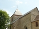 Début 2008 - Église avec ses vitraux du XIXe siècle créés par Louis Gesta de Toulouse