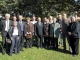 Reunion des maires du canton d'eygurande en 2008