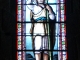Le vitrail de Saint-Jean-Baptiste. Eglise Saint-Barthélémy.