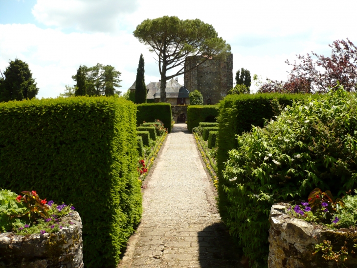 Les jardins du château - Turenne