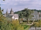 L'Abbaye et l'hotel du cèdre vus de La Chabanne