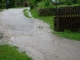 Inondation de la route qui arrive à mon domicile