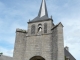 Photo suivante de Saint-Agnant-près-Crocq Le portail et le clocher de l'église.