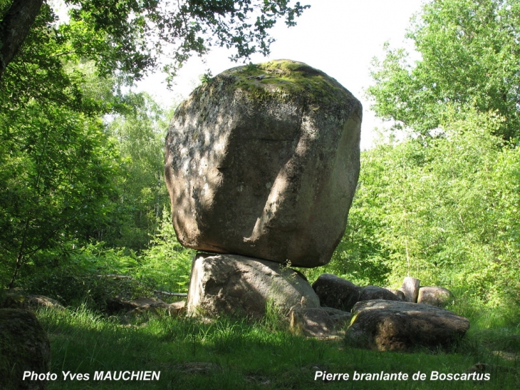 La pierre branlate de Boscartus - Cieux