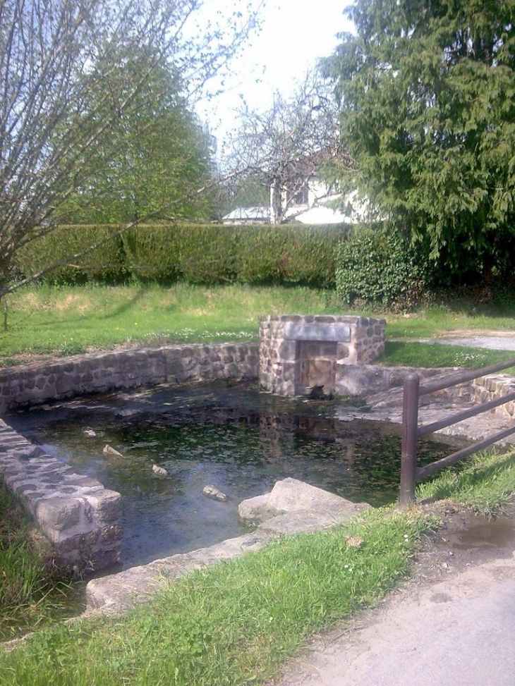 Fontaine  Saint Martin restaurée - Dinsac