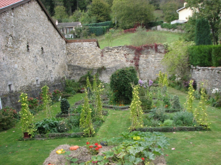 Jardin du Manoir en automne - Sexey-aux-Forges