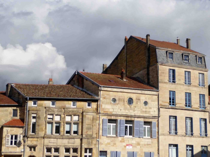 Les maisons du 16ème siècle rue des Ducs de Bar - Bar-le-Duc