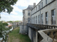 la terrasse à l'arrière du château