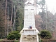 monument commémoratif 14-18 en forêt