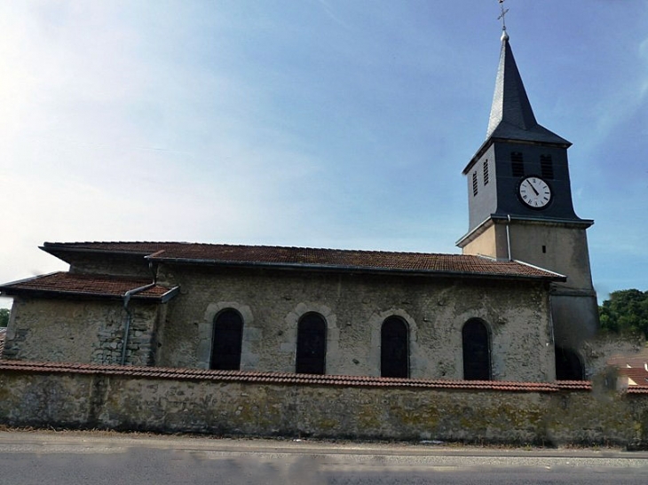 L'église de Bercourt - Nixéville-Blercourt