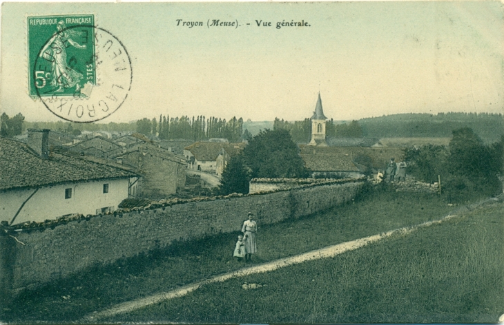 Troyon  (Meuse)-vue générale