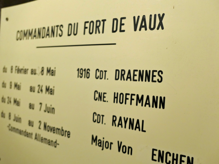 Le fort a été pris et repris au cours de la bataille de Verdun - Vaux-devant-Damloup