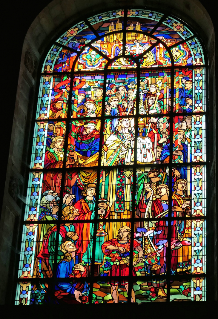 Vitraux de la cathédrale Notre Dame - Verdun