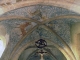 le plafond peint de l'église