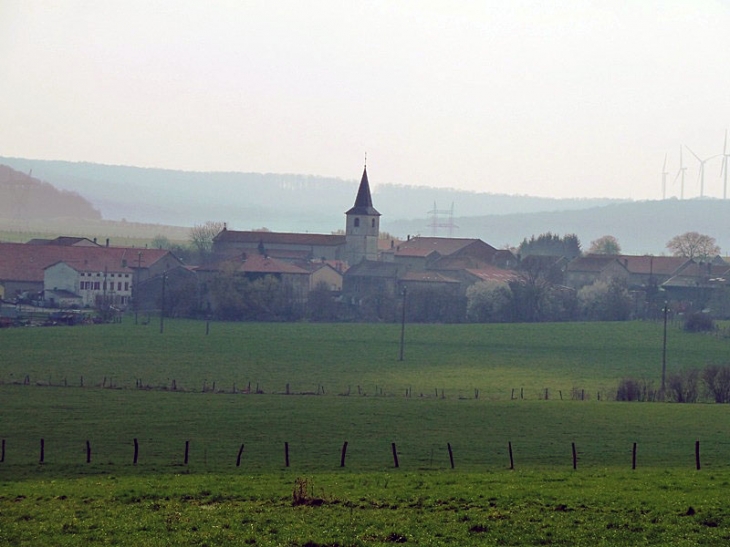 Vue sur le village - Fonteny