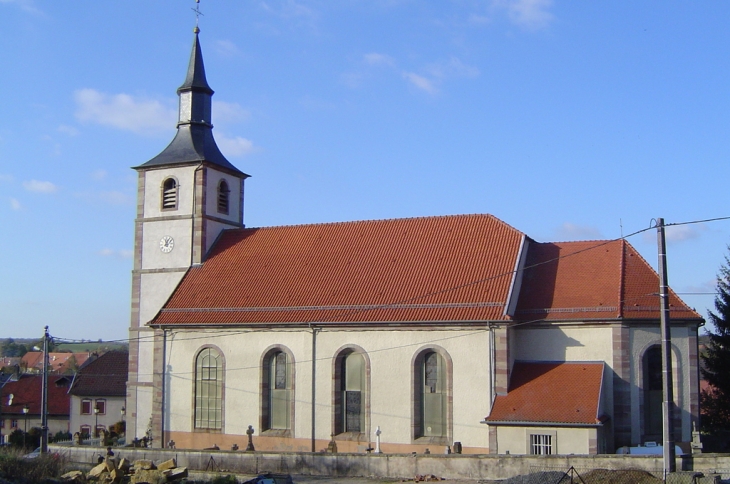 L'église de Langatte