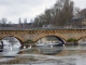 Photo suivante de Metz la Moselle gelée sous le Moyen Pont