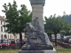 Place Stanislas : le  buste du Docteur Villemin