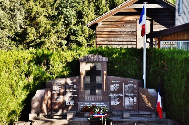 Monument-aux-Morts - Champ-le-Duc