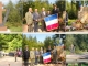 Montage de diifférentes photos de l'inauguration de la réhabilitation de la plateforme du Maquis