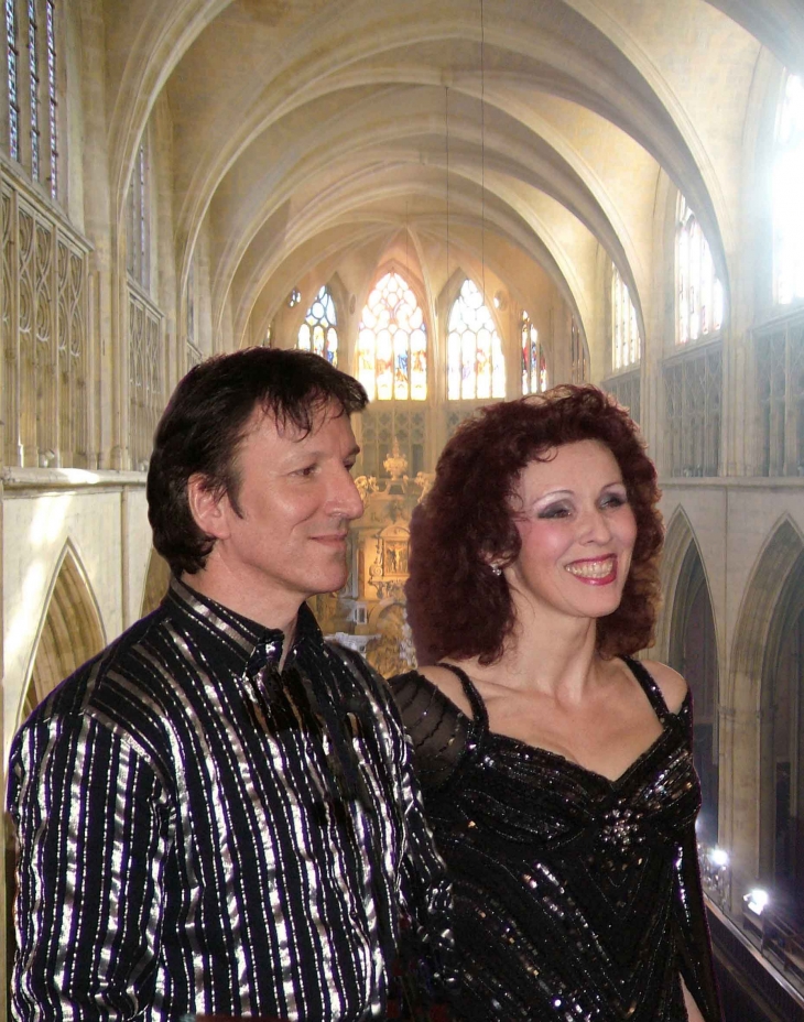 Duo Canticel Catherine Dagois chant (contralto) Edgar Teufel orgue en concert à L'église deGérardmer