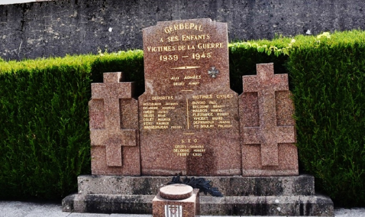Monument-aux-Morts - Gerbépal