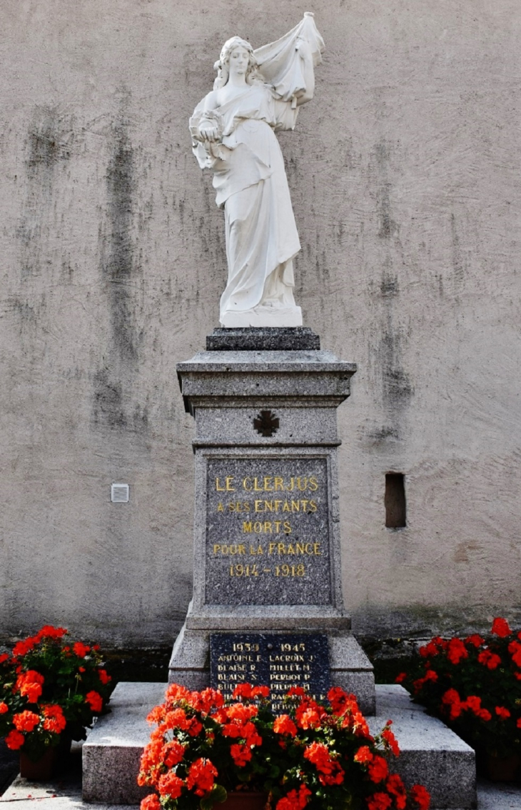 Monument-aux-Morts - Le Clerjus
