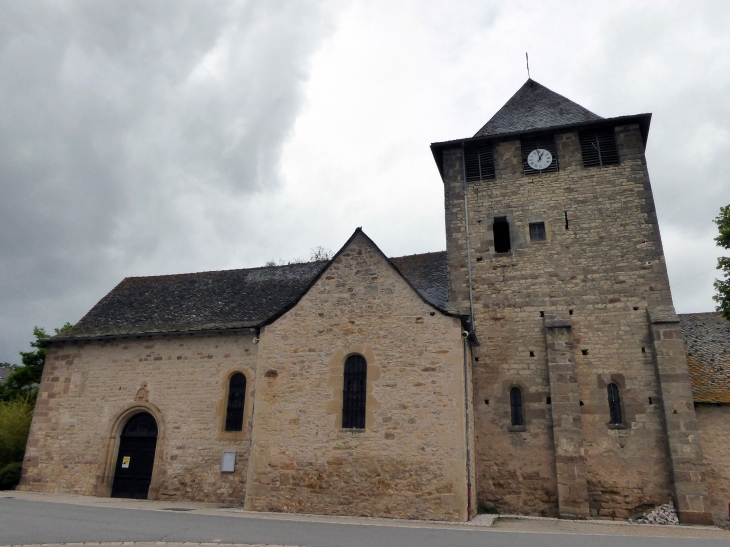 L'église - Anglars-Saint-Félix