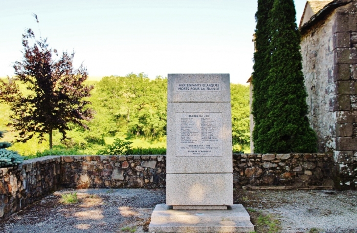 Monument-aux-Morts - Arques
