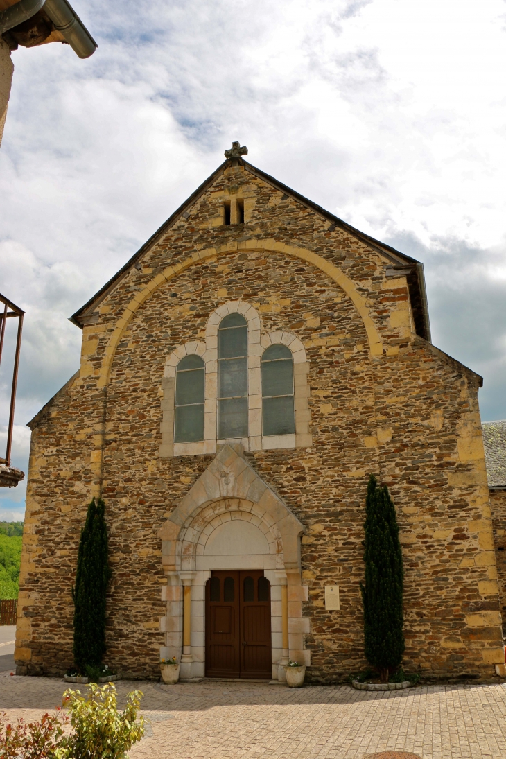 Eglise-de-saint-thomas-becket-de-canterbury du XIXe siècle. - Castelnau-de-Mandailles