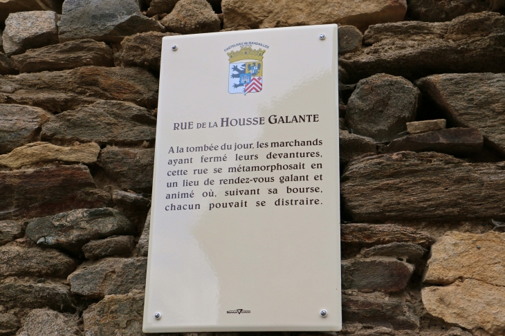 Rue de la Housse Galante. - Castelnau-de-Mandailles