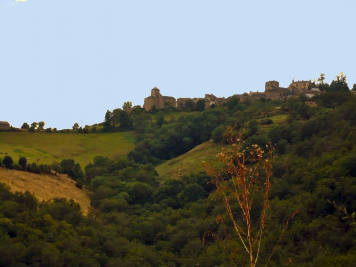 Vue sur le village - Castelnau-Pégayrols